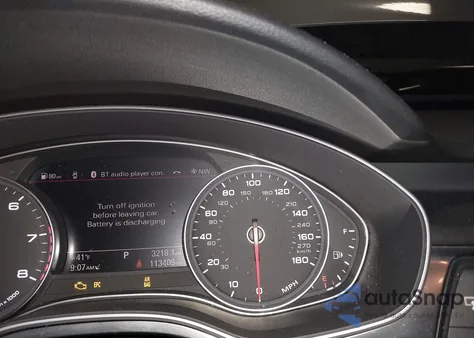 2016 Audi A6 2.0T Premium Plus from USA, damaged, VIN WAUGFAFC3GN176927